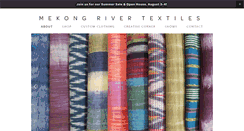 Desktop Screenshot of mekongrivertextiles.com